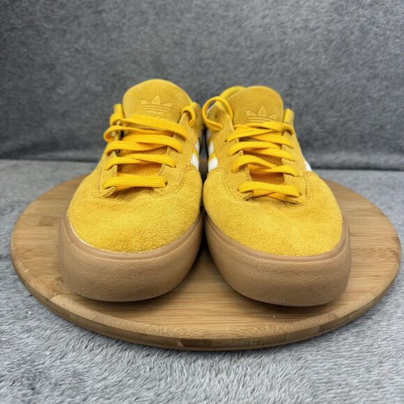 Adidas Originals Shoes Mens Size 11 Yellow Canvas Gum Skate Sneakers IE3131 main image 4